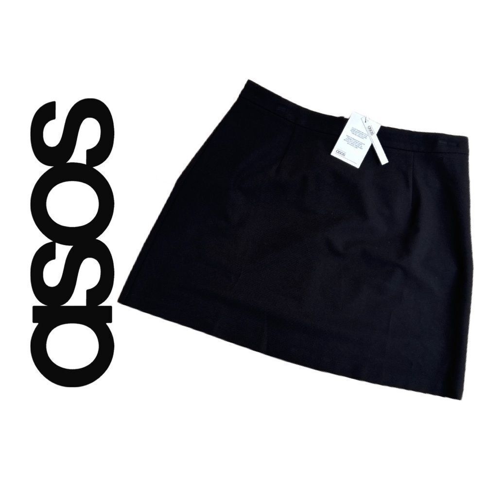 ASOS Women’s Dark Brown Mini Skirt - Size 10‎